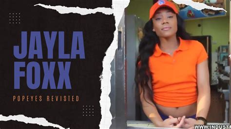 Thats basically the universe telling her to deepthroat fat dick for a living. . Jayla foxx popeyes video